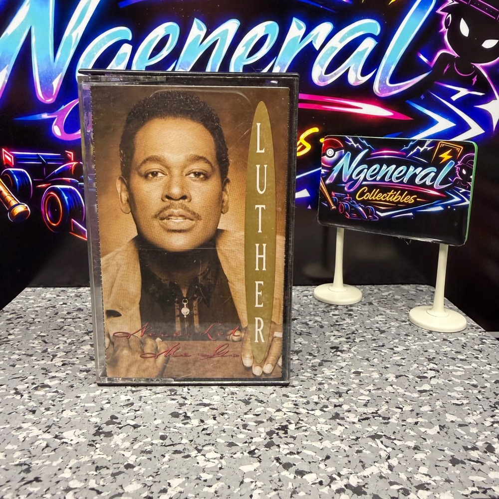 Luther Vandross Never Let Me Go Cassette Tape 1993 R&B Soul Epic ET 53231